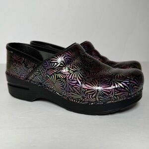 Dansko Professional Dandelion Patent Clogs | Size 37 | 6.5 / 7